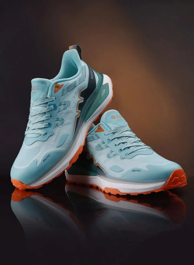 باكا بوتشي أحذية رياضية رجالية  للجري والمشي - أزرق مائي